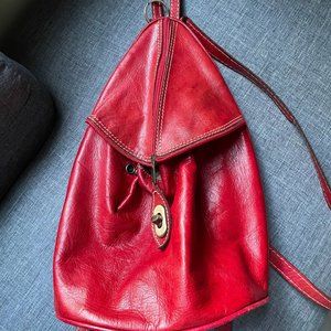 Moroccan hand made leather bag